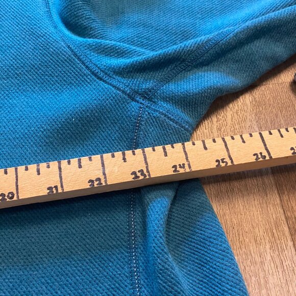 Tommy Bahama Reversible Men's XXL Sweater Teal Gray (stained) - Picture 4 of 7